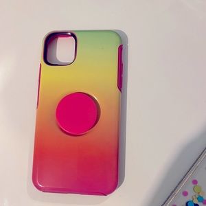 iPhone 11 Pro Max Otterbox/Popsocket Case